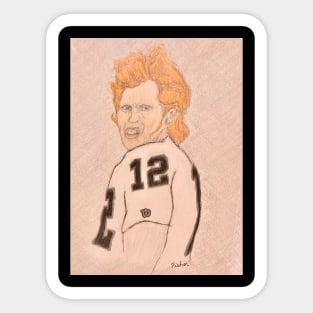 Los Angeles Raiders QB Todd Marinovich! Sticker